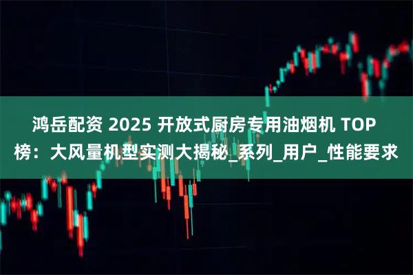 鸿岳配资 2025 开放式厨房专用油烟机 TOP 榜：大风量机型实测大揭秘_系列_用户_性能要求